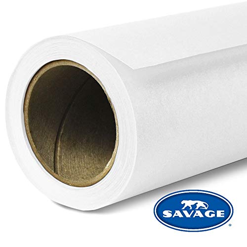 Product Cover Savage Seamless Background Paper - #1 Super White (107 in x 36 ft)