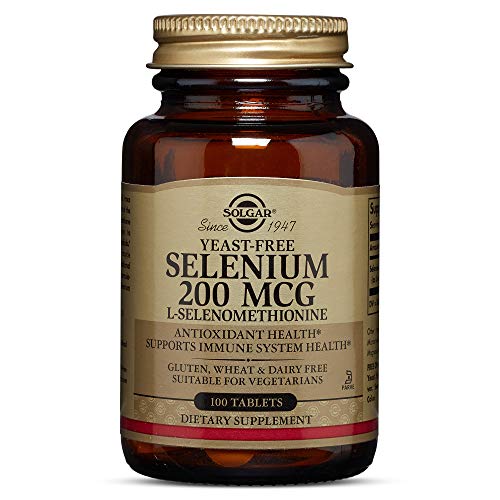 Product Cover Solgar - Yeast-Free Selenium 200 mcg, 100 Tablets