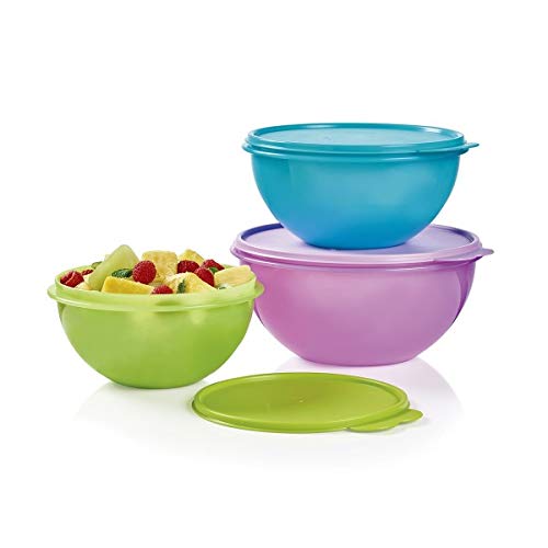 Product Cover New Tupperware Wonderlier Bowl Set 3 in New Colors (Large)