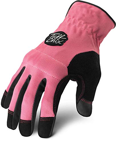 Product Cover Ironclad Tuff Chix Women's Work Gloves TCX, Designed for Women's Hands, Performance Fit, Durable, Machine Washable, (1 Pair), MEDIUM - TCX-23-M