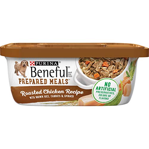 Product Cover Purina Beneful Gravy Wet Dog Food, Prepared Meals Roasted Chicken Recipe - (8) 10 oz. Tubs