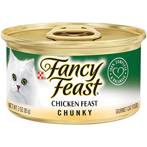Product Cover Purina Fancy Feast Grain Free Wet Cat Food, Chunky Chicken Feast - (24) 3 oz. Cans