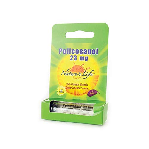 Product Cover Nature's Life Policosanol Tablets, 23 Mg, 60 Count