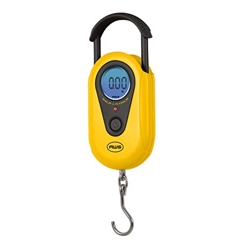 Product Cover American Weigh Scales AMW-SR-20 Yellow Digital HanGinG Scale, 44lb by 0.02 LB