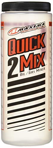 Product Cover Maxima Racing Oils 10920 Quick-2-Mix Oil/Gas Ratio Mixing Bottle - 20 oz. Capacity