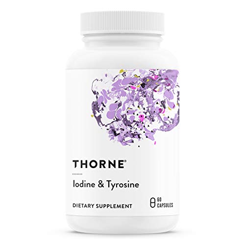 Product Cover Thorne Research - Iodine & Tyrosine - Mineral and Amino Acid Support for Healthy Thyroid Function - 60 Capsules