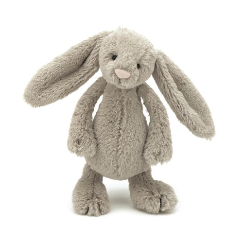 Product Cover Jellycat Bashful Beige Bunny Stuffed Animal, Small, 7 inches