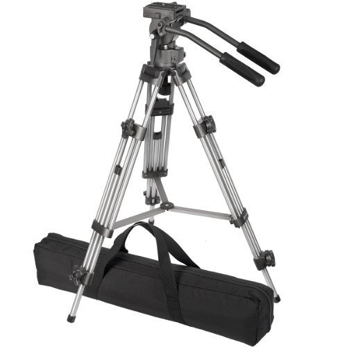 Product Cover Ravelli AVTP Professional 65mm Video Camera Tripod with Fluid Drag Head