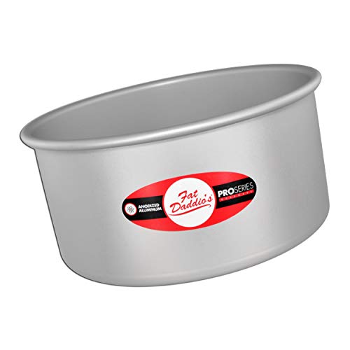 Product Cover Fat Daddio's PRD-94 Round Cake Pan, 9 x 4 Inch, Silver