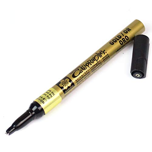 Product Cover Sakura Pen-touch Calligraphy Pen Fine Gold