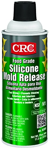 Product Cover CRC 03301 Food Grade Silicone Mold Release, (Net Weight: 11.5 oz.) 16oz Aerosol Spray