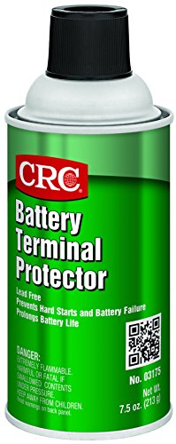 Product Cover CRC Battery Terminal Protector, 7.5 oz Aerosol Can, Dark Red