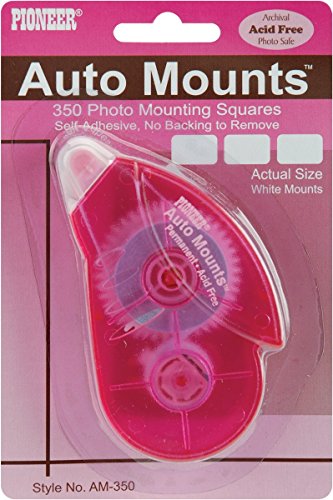 Product Cover Pioneer Auto Mounts Permanent Mounting Squares Roller 350/Pkg, Permanent