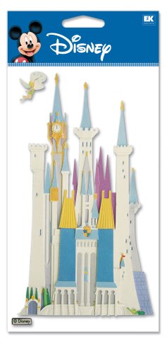 Product Cover Disney Castle Dimensional Sticker