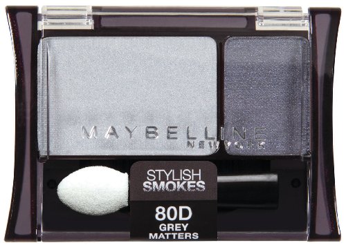 Product Cover Maybelline New York Expert Wear Eyeshadow Duos, 80d Grey Matters Stylish Smokes, 0.08 Ounce