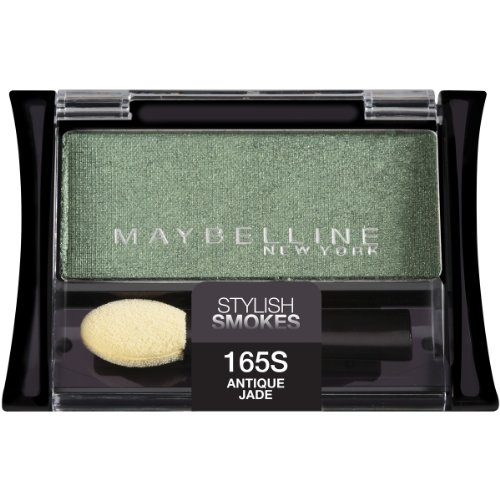 Product Cover Maybelline New York Expert Wear Eyeshadow Singles, Antique Jade 165 High-pearl, 0.09 Ounce