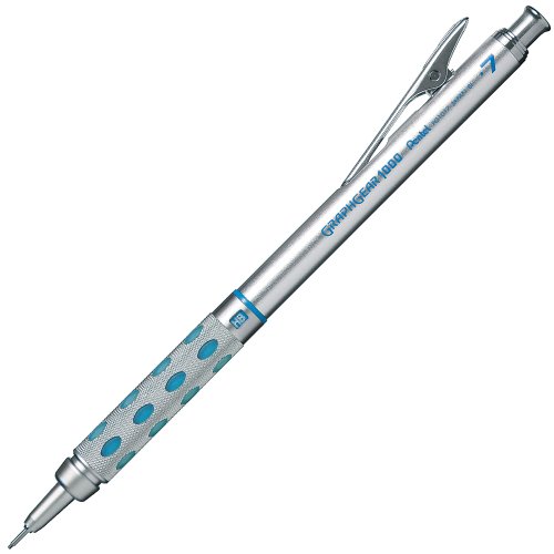 Product Cover Pentel Graph Gear 1000 Mechanical Drafting Pencil 0.7mm Blue (PG1017)