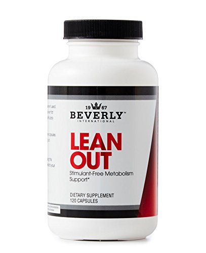 Product Cover Beverly International Lean Out 120 Capsules. Fat Burner for Healthy Weight Loss with lipotropics. Choline, carnitine, Chromium and More. Burn Fat. Control Sugar. Get leaner. Ideal for Keto.