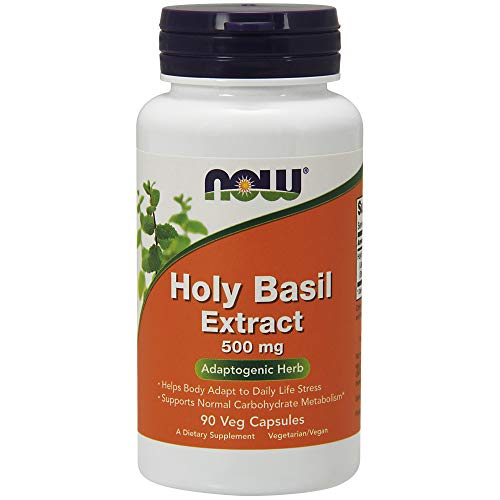 Product Cover Now Supplements, Holy Basil Extract 500 mg (Holy Basil is a Sacred Plant in Ayurveda), 90 Veg Capsules
