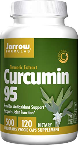 Product Cover Jarrow Formulas Curcumin 95, Provides Antioxidant Support, 500 mg, 120 Veggie Caps