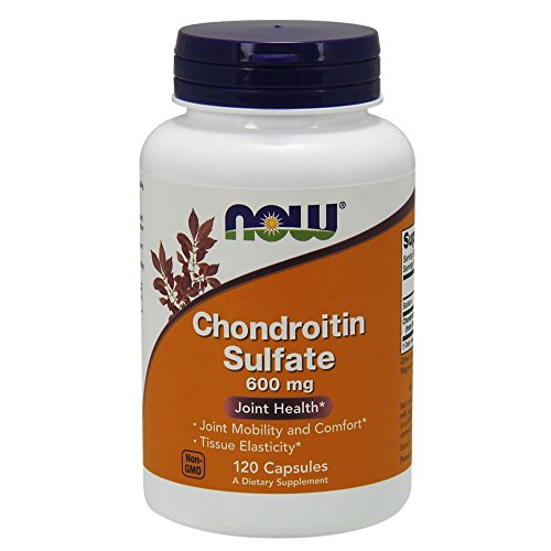 Product Cover Now Supplements, Chondroitin Sulfate 600 mg (a Glycosaminoglycan), 120 Capsules