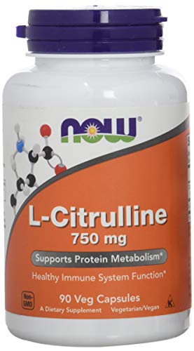 Product Cover NOW L-Citrulline 750 mg, 90 Veg Capsules