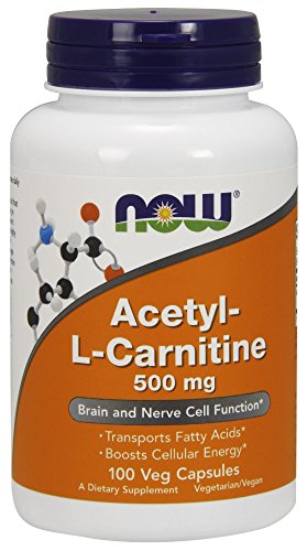 Product Cover NOW® Acetyl-L-Carnitine, 500 mg, 100 Veg Caps