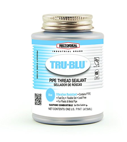 Product Cover Rectorseal 31431 Pint Brush Top Tru-Blu Pipe Thread Sealant