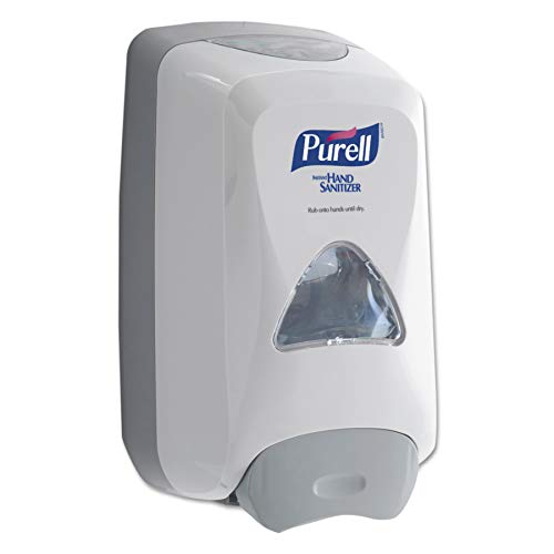 Product Cover PURELL FMX-12 Push-Style Hand Sanitizer Foam Dispenser, White, Dispenser for 1200 mL PURELL FMX-12 Sanitizer Foam Refill - 5120-06