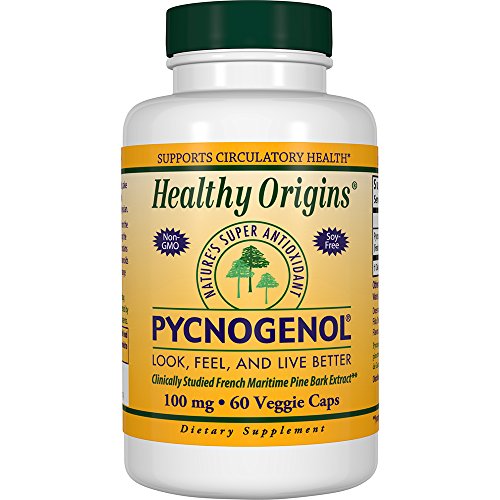 Product Cover Healthy Origins Pycnogenol (Nature's Super Antioxidant) 100 mg, 60 Count