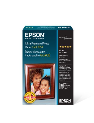 Product Cover Epson Ultra Premium Photo Paper Glossy - S042174, 4