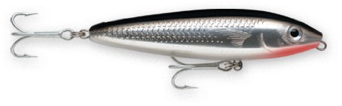Product Cover Rapala Saltwater Skitter Walk 11 Fishing lure, 4.375-Inch, Silver Mullet