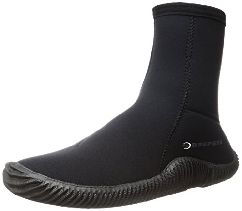 Product Cover Deep See Echozip Zippered Boot (Black, 10)