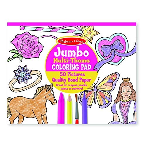 Product Cover Melissa & Doug Jumbo 50-Page Kids' Coloring Pad Paper; 11