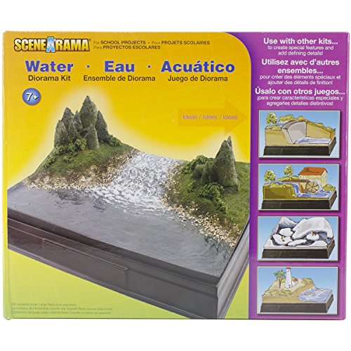 Product Cover Woodland Scenics SP4113 Scene-A-Rama Water Diorama Kit, Multicolor