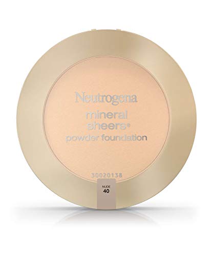 Product Cover Neutrogena Mineral Sheers Powder Foundation, Nude 40, 0.34 Ounce