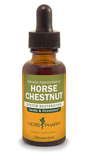 Product Cover Herb Pharm Horse Chestnut Liquid Extract for Healthy Veins and Circulation - 1 Ounce