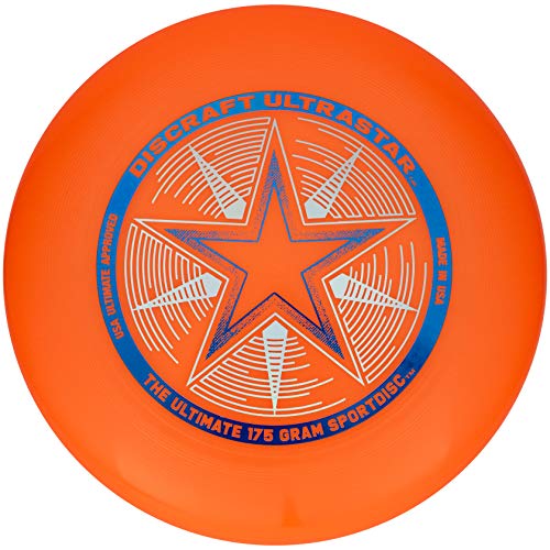 Product Cover Discraft 175 gram Ultra Star Sport Disc, Bright Orange