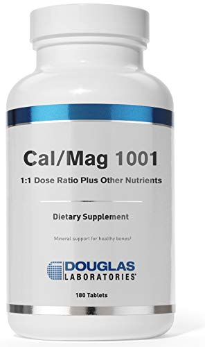 Product Cover Douglas Laboratories - Cal/Mag 1001 (Calcium One to One) - with Magnesium and Other Nutrients to Support Healthy Bone Structure* - 180 Tablets