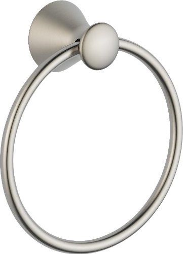 Product Cover Delta Lahara Bathroom Accessories 73846-SS Hand Towel Ring, Stainless