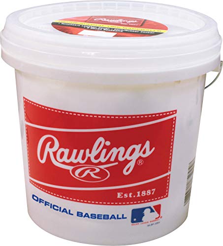 Product Cover Rawlings Official League Recreational Grade Baseballs, Bucket of 24, OLB3BUCK24
