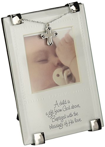 Product Cover Mud Pie Baptism Frame, God's Gift