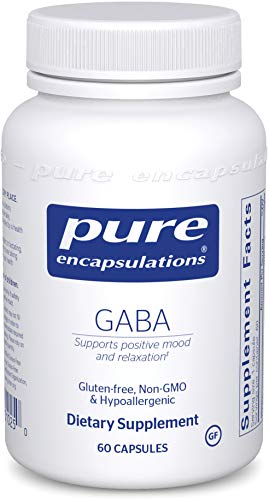 Product Cover Pure Encapsulations - GABA - Supports Positive Mood and Relaxation* - 60 Capsules
