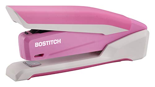 Product Cover Bostitch InPower Spring-Powered Desktop Stapler, Breast Cancer Awareness Pink (1188)
