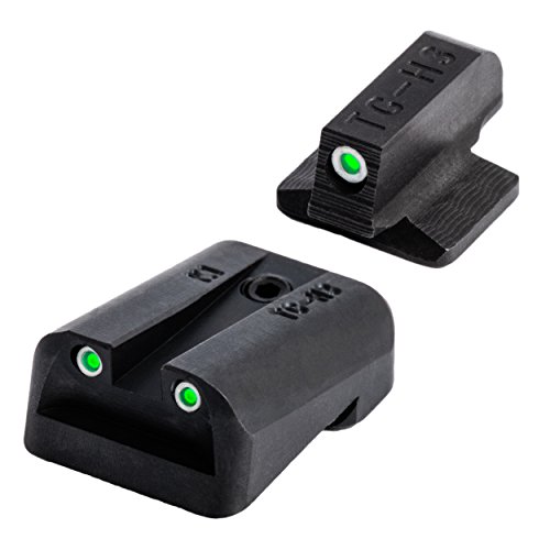 Product Cover Tritium Handgun Glow-in-the-Dark Night Sights for Kimber Pistols, Kimber 1911 Models with Fixed Rear Sight