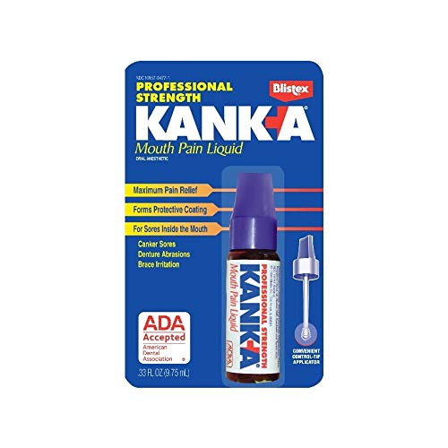 Product Cover Kank-A Mouth Pain Liquid Professional Strength 0.43 oz (Pack of 3)