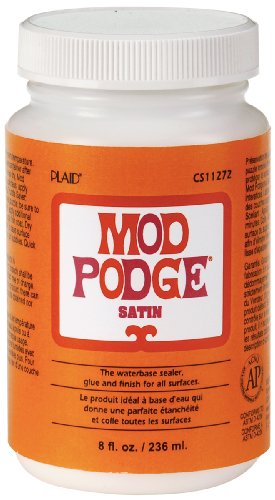 Product Cover Mod Podge CS11272 Waterbase Sealer, Glue and Finish, Satin, 8 Ounce
