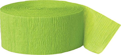 Product Cover 81ft Lime Green Crepe Paper Streamers