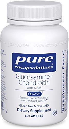 Product Cover Pure Encapsulations - Glucosamine + Chondroitin with MSM - Healthy Cartilage Strength and Resilience* - 60 Capsules