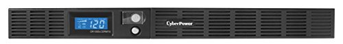 Product Cover CyberPower OR1000LCDRM1U Smart App LCD UPS System, 1000VA/600W, 6 Outlets, AVR, 1U Rackmount